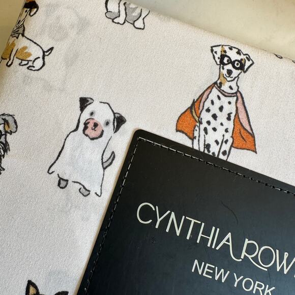 CYNTHIA ROWLEY | Halloween Trick or Treat Dogs 3 Piece NEW Twin Size Sheet Set - Picture 7 of 10